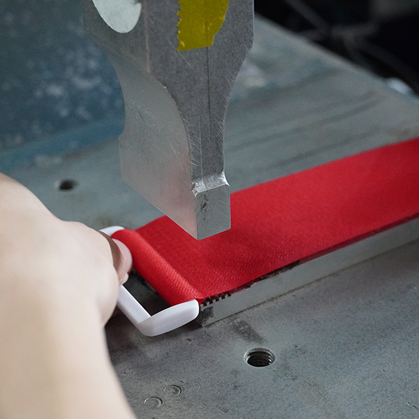 Plastic hook and loop fastener for travel